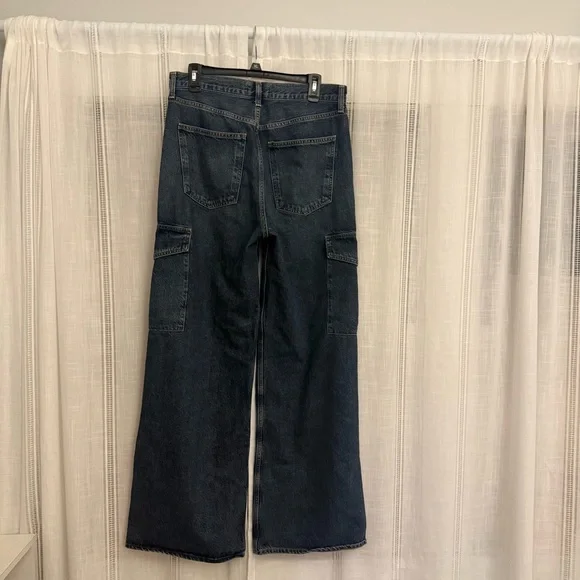 Agolde High Rise Cargo Jeans - Picture 2 of 3